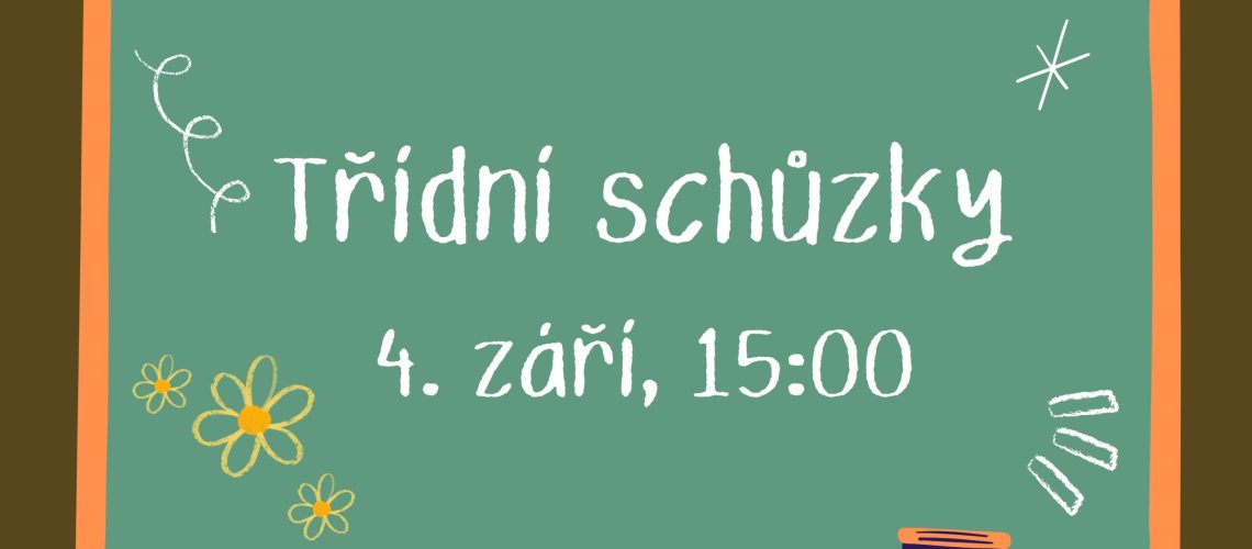 Třídní schůzky 5. září 1500